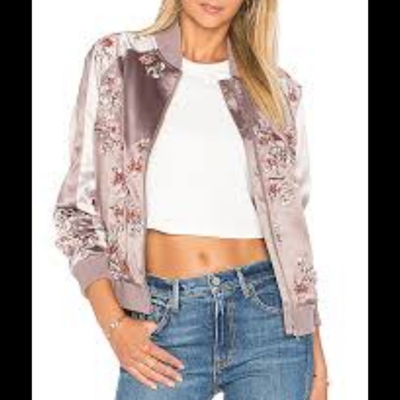 Truly 4 You Jackets & Blazers - Truly 4 You Dusty Pink Floral Dress Jacket Womens Size Medium